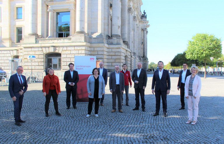 SPD-Landesgruppe Bayern trifft Conti und Vitesco-Betriebsratsvorsitzende und Gewerkschaftsvertreter in Berlin
